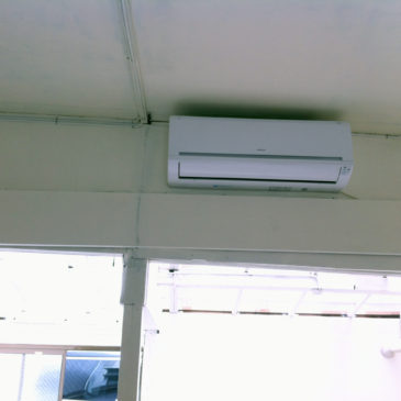 ホトリができるまで#16　エアコンついた