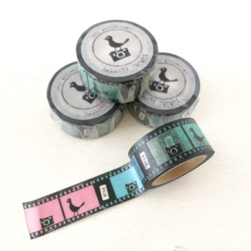 10周年記念フィルム柄マスキングテープ、オンラインショップで販売スタートです