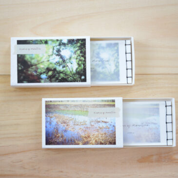 【アワガミ公募展2024・和紙のワークショップ】名刺BOX和綴じ豆本