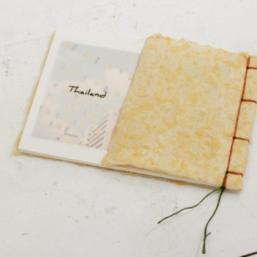 【アワガミ公募展2021・和紙のワークショップ】 ポストカード和綴じブック作り